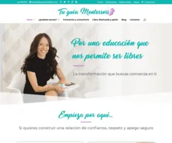 Tuguiamontessori.com(Miriam Escacena) Screenshot