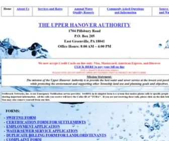Tuha.org(The Upper Hanover Authority) Screenshot