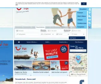 Tui-Reisebuero.de(TUI ReiseCenter Zentrale) Screenshot