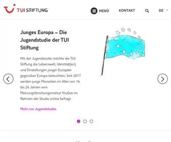 Tui-Stiftung.de(TUI Stiftung) Screenshot