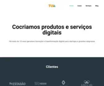 Tuia.me(Cocriamos produtos e serviços digitais) Screenshot