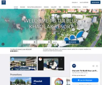 Tuibluekhaolak.com(TUI BLUE Khao Lak resort hotel set on Beachfront) Screenshot