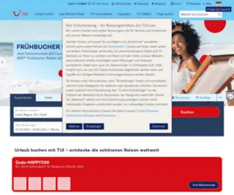 Tui.com(Urlaub & Reisen direkt beim Reiseveranstalter buchen) Screenshot