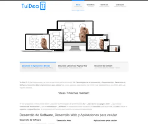 Tuideati.com(Just another WordPress site) Screenshot