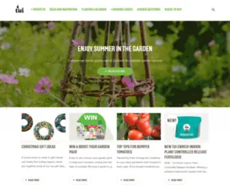 Tuigarden.co.nz(Tui Garden Products) Screenshot