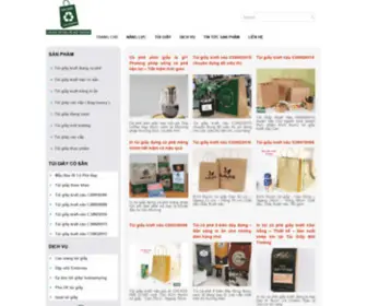 Tuigiaymoitruong.com(Túi giấy môi trường) Screenshot