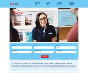 Tuijobsuk.co.uk(TUI UK careers site) Screenshot