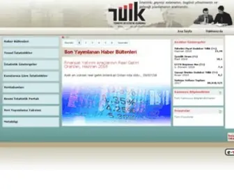 Tuik.gov.tr(Türkiye İstatistik Kurumu (TÜİK)) Screenshot