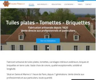 Tuilerie-Thibault.com(Tuilerie THIBAULT) Screenshot