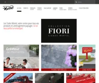 Tuilesmartel.com(Tuiles Martel) Screenshot