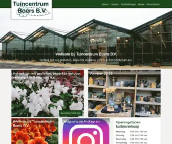 Tuincentrumboersbv.nl(Tuincentrum Boers B.V) Screenshot