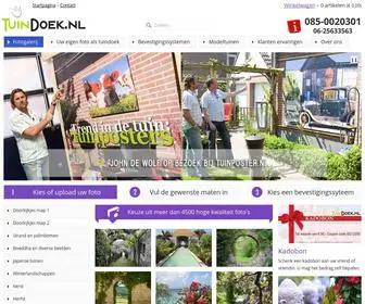 Tuindoek.nl(Tuindoeken en tuinposters online bestellen) Screenshot