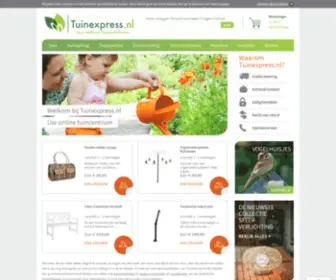 Tuinexpress.nl(Bestel uw favoriete tuinartikelen eenvoudig online) Screenshot