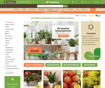 Tuinflora.com(Online Tuincentrum alle kamerplanten tuinplanten bomen en struiken) Screenshot
