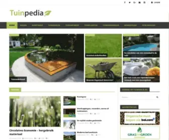 Tuinpedia.nl(Homepagina) Screenshot