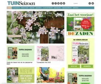 Tuinseizoen.com(Op onze website vind je alles over tuinieren) Screenshot