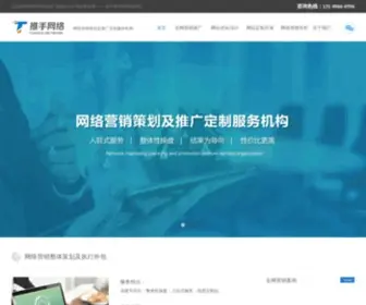 Tuishou365.com(武汉网络推广公司) Screenshot
