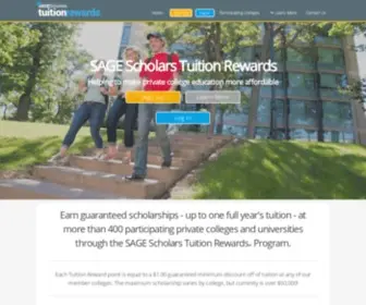 Tuitionrewards.com(Sage scholars tuition rewards) Screenshot