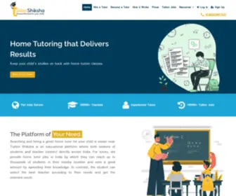 Tuitionshiksha.com(Tuition Shiksha) Screenshot