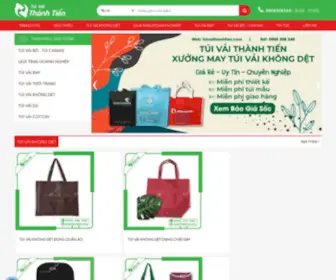 Tuivaithanhtien.com(Cơ sở may Túi vải không dệt) Screenshot