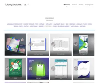Tukangcetak.net(Percetakan Online Terbaik di Tangerang) Screenshot