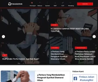 Tukangfikir.com(Memberi Maklumat Meraikan Pendapat) Screenshot