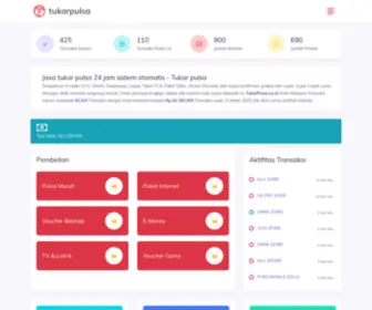 Tukarpulsa.co.id(Tukar Pulsa) Screenshot