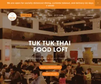 Tuktukatl.com(Tuk Tuk Thai Food Loft) Screenshot