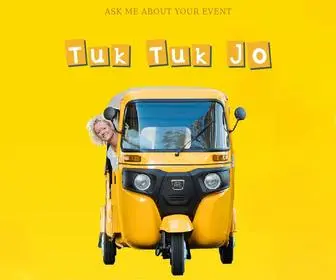 Tuktukjo.co.uk(Tuk Tuk Jo) Screenshot