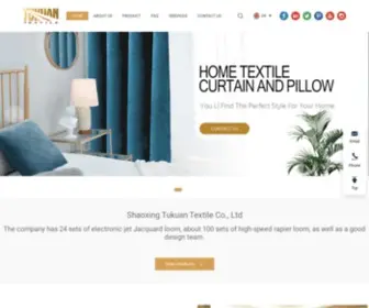 Tukuanhometex.com(Jacquard hometextiles factory) Screenshot