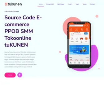 Tukunen.com(Source Code E Commerce PPOB SMM) Screenshot