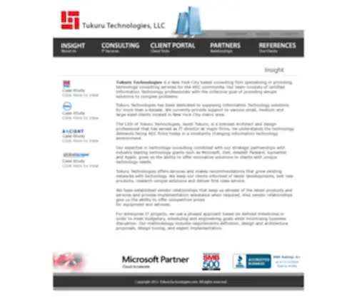 Tukurutechnologies.com(Tukuru Technologies) Screenshot