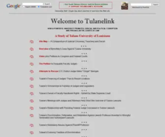 Tulanelink.net(Carl Bernofsky) Screenshot