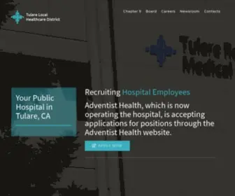 Tularelocalhealthcaredistrict.org(Local Hospital District in Tulare) Screenshot