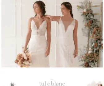 Tuleblanc.com(Tul ē Blanc) Screenshot