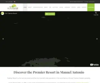 Tulemarresort.com(Tulemar Resort) Screenshot