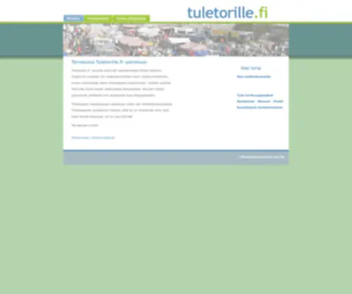 Tuletorille.fi(Tule torille) Screenshot