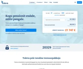 Tuleva.ee(Kogume koos endale) Screenshot