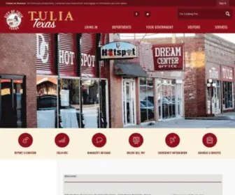 Tuliatexas.org(Tulia, TX) Screenshot