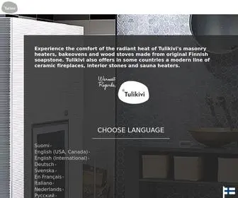 Tulikivi.com(Uni) Screenshot