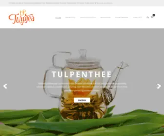 Tulip-Tea.com(Tulpenthee theebloemen) Screenshot