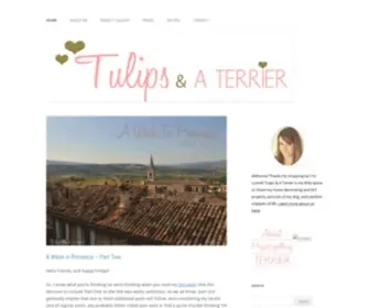 Tulipsandaterrier.com(Tulips & A Terrier) Screenshot