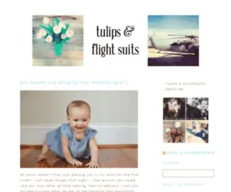 Tulipsflightsuits.com(Tulips & flight suits) Screenshot