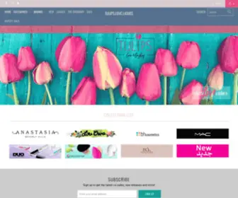 Tulipslovelashes.com(Back Soon) Screenshot