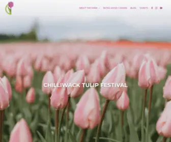 Tulipsofthevalley.com(Chilliwack Tulips) Screenshot