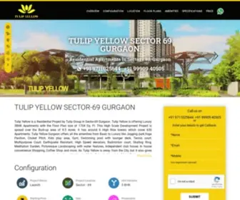 Tulipyellowgurgaon.in(Tulip Yellow) Screenshot