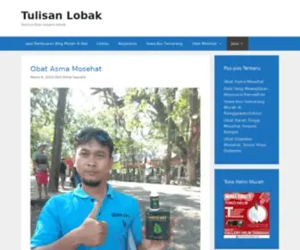 Tulisanlobak.com(Tulisan Lobak) Screenshot