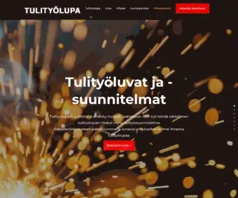 Tulityolupa.fi(Sähköinen tulityölupa) Screenshot