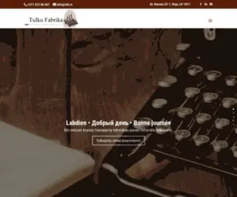 Tulkotajs.lv(Tulkošanas pakalpojumi) Screenshot