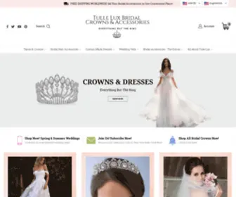 Tulleluxbridalcrowns.com(Bridal Crowns) Screenshot